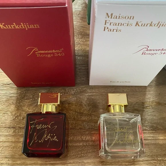 Maison Francis Kurkdjian Signed Empty Perfume Bottles & Boxes - Picture 7 of 13